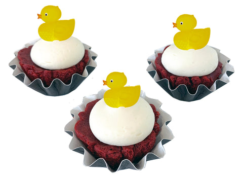 Rubber Duckie Cupcake Toppers