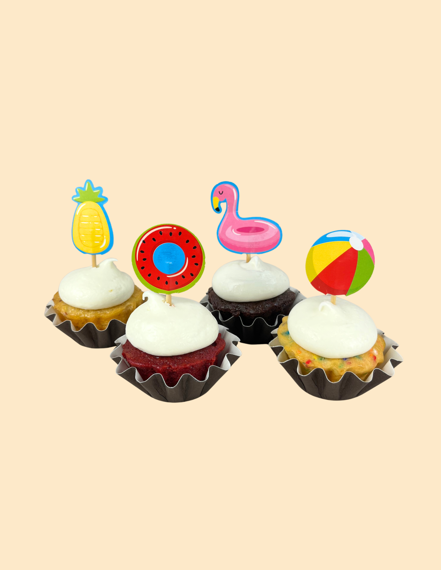 💦Pool Toys Cupcakes