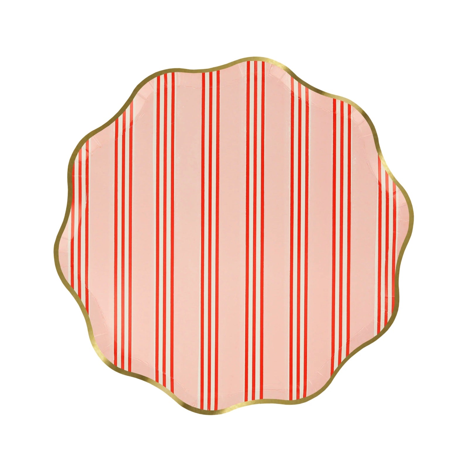 Joyfully Striped Plates