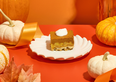 Pumpkin Pie Bar *Contains Walnuts