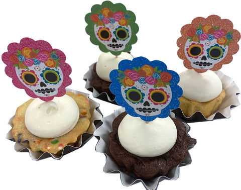 Sugar Skull Cupcakes