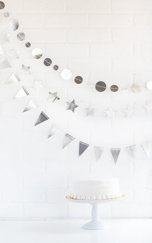 Mini Banner Set: Chrome