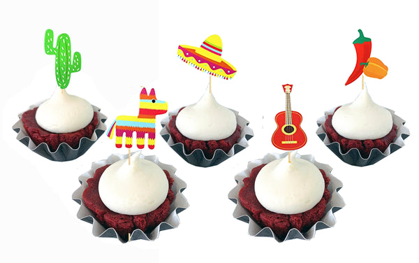 Fiesta cupcakes